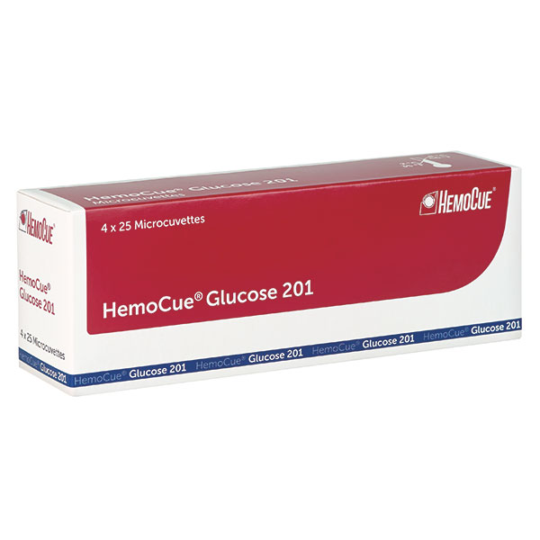Hemocue Glucose 201 Mikroküvetten