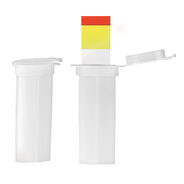 PVC Versandbehälter für Objektträger > Mit Schnappdeckel