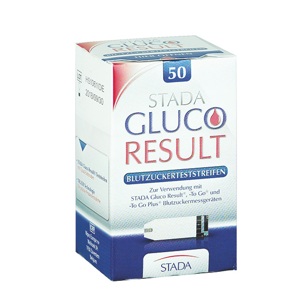 Stada Gluco Result Blutzuckerteststreifen