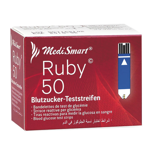 MediSmart Ruby Blutzuckermesssystem