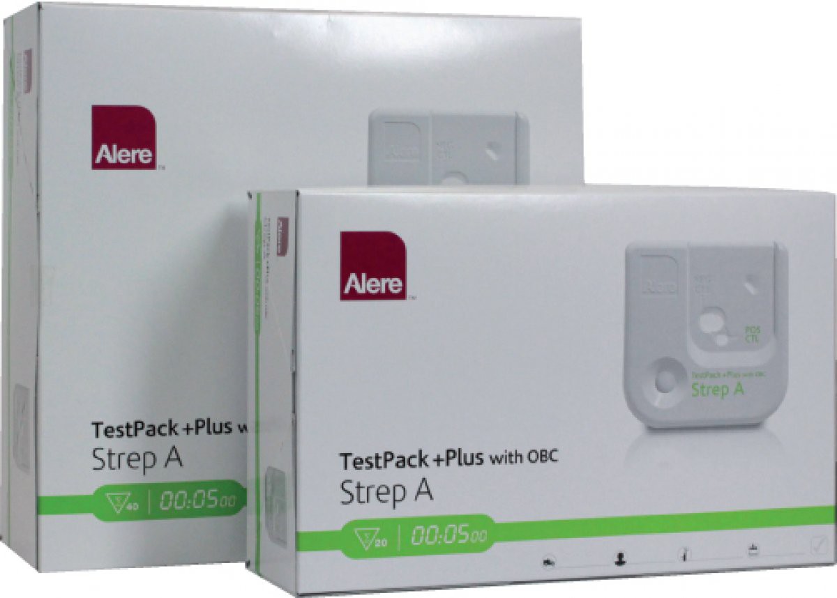 Testpack+Plus StrepA OBC II Strep A Test with  OBC TestPack + Plus, 40 Tests Abbott                                                                      AKTION - PROMOTION