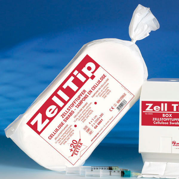 Zelltip Zellstofftupfer