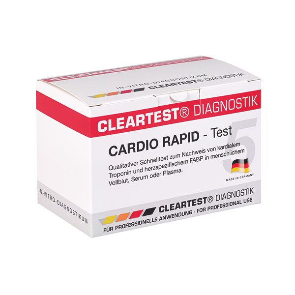 Cleartest Cardio rapid / Infarkttest, Herzinfarkt-Test