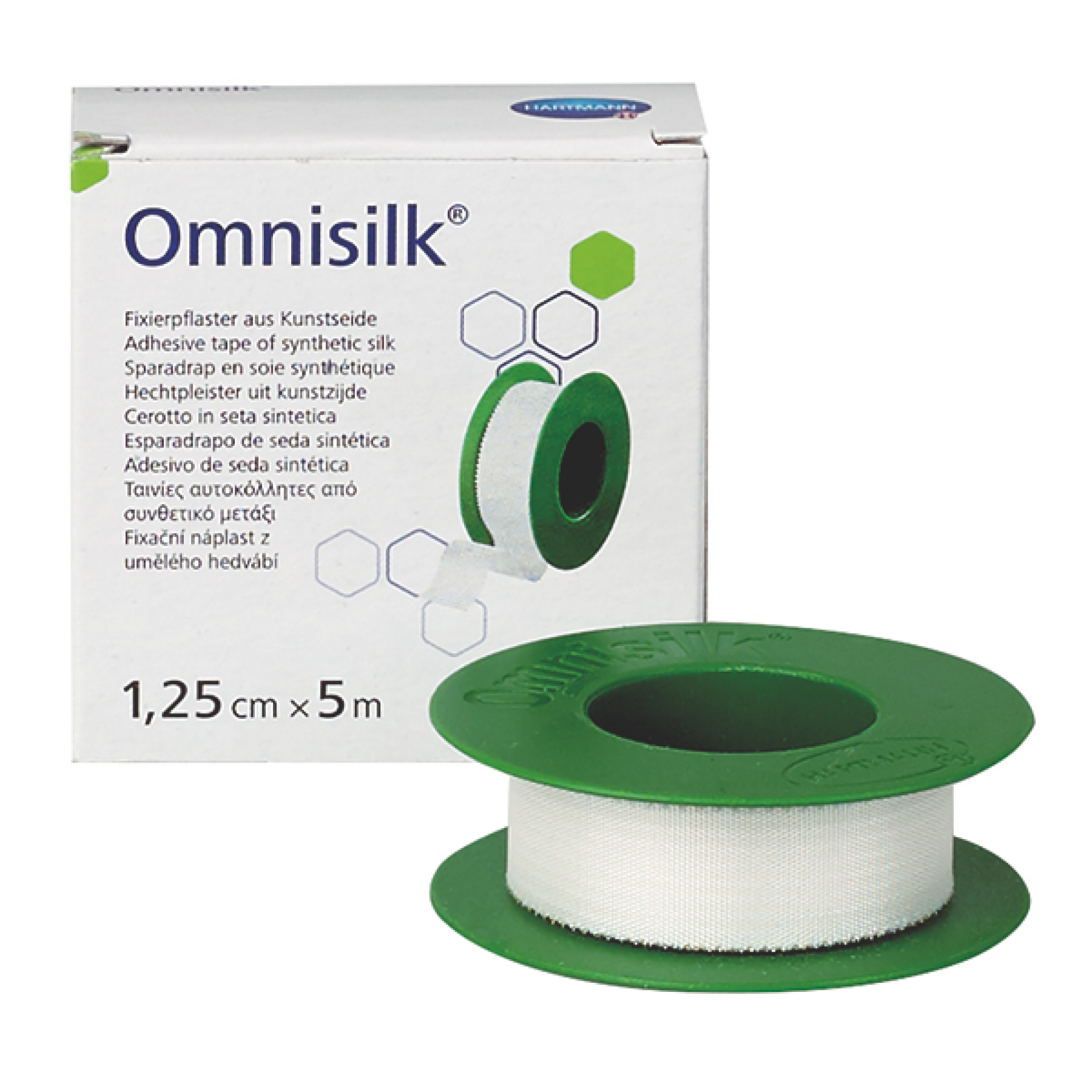Omnisilk Hartmann | 1,25 cm | auf Kunststoffspulen, 5 m lang | H2 9004302